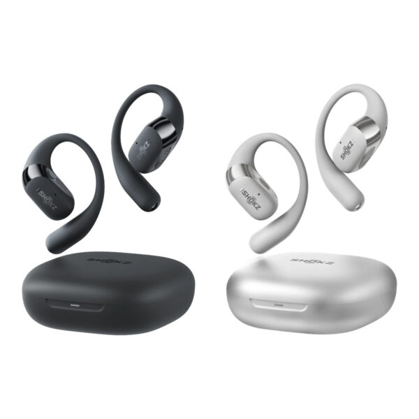 SHOKZ OPENFIT 2+ Open-Ear Headphones Earbuds OpenFit 2 Plus | Dual Drivers | Situational Awareness | 48 Hours