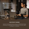SHOKZ OPENFIT 2+ Open-Ear Headphones Earbuds OpenFit 2 Plus | Dual Drivers | Situational Awareness | 48 Hours