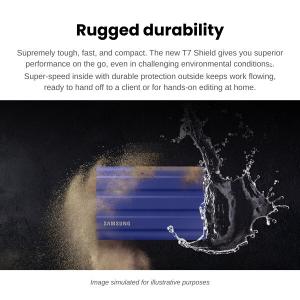 Samsung T7 Shield Portable SSD | 1TB/2TB