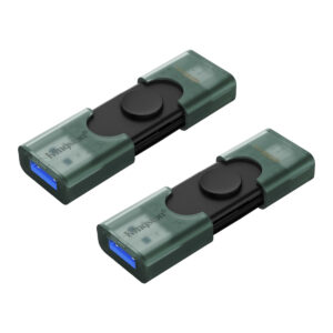 Kingston DataTraveler Duo USB Flash Drive (Gen 2) | With dual USB-A/C moving cap design | USB-A & USB-C | DTDEG2