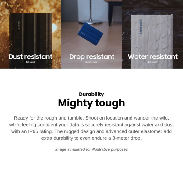 Samsung T7 Shield Portable SSD | 1TB/2TB