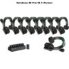 [PRE-ORDER 14 Days] Hollyland Solidcom SE Pro 9S 9-Person Full-Duplex Single-Ear Headset Intercom System (1.9 GHz)