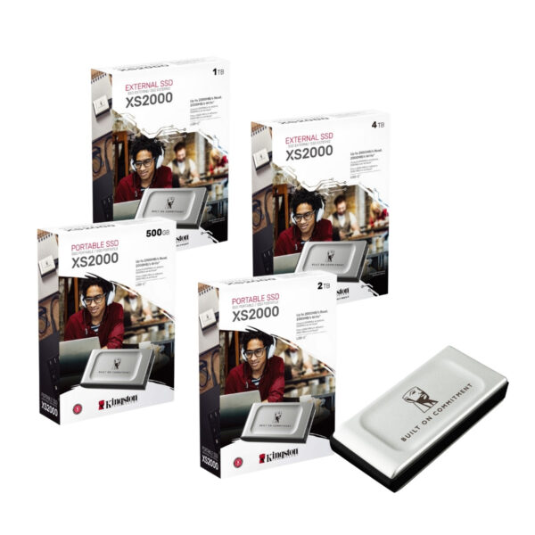 Kingston XS2000 External Solid State Drive (SSD) | 500GB/1TB/2TB/4TB