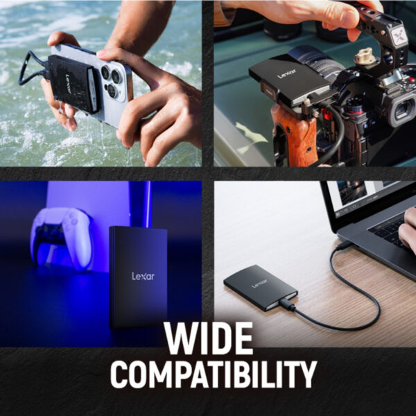 57c4629830c5d9436382fdacbdecf653.jpeg Lexar ARMOR 700 Portable SSD USB 3.2 Gen 2×2 IP66 Drop-Resistant (READ & WRITE 2000MB/s)