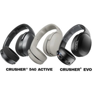 Skullcandy Crusher 540 Active / Crusher EVO Sensory Bass Headphones with Personal Sound