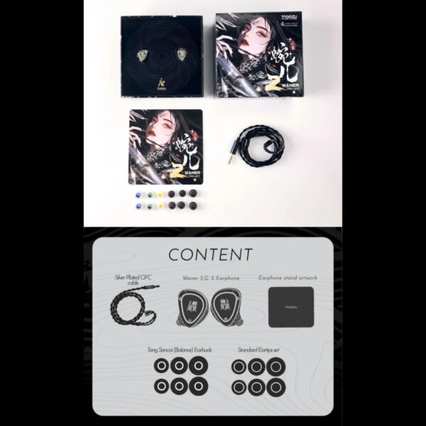 TANGZU WANER SG 2 Single Dynamic In-Ear Headphones (Wan'er S.G 2)