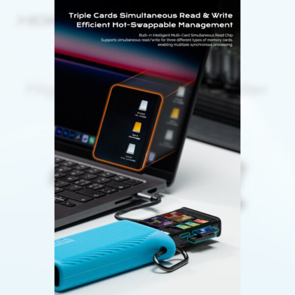 b78d7871f922a6dd0565af24d91af647.jpeg Homan CFexpress Type-A/B Card Reader | Type-A Type-B | Multifunctional High-Speed Card Reader