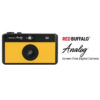Red Buffalo Analog Digital Camera | Screen-Free Retro Vibe | 5MP Sensor | Film Look