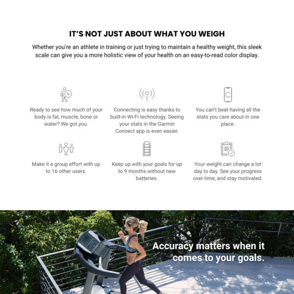 Garmin Index S2 smart weighing scale