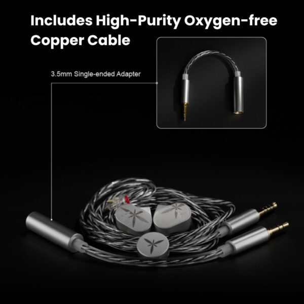 [PRE-ORDER 30 Days] Moondrop LAN II / LAN 2 10mm Dynamic Driver IEMs