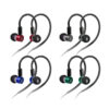 ROSESELSA Photon Pro Wired In Ear Earbuds | 0.78 2 pin Detachable Cable with HD Mics | Small Design Earphones for Gaming