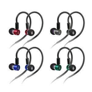 ROSESELSA Photon Pro Wired In Ear Earbuds | 0.78 2 pin Detachable Cable with HD Mics | Small Design Earphones for Gaming