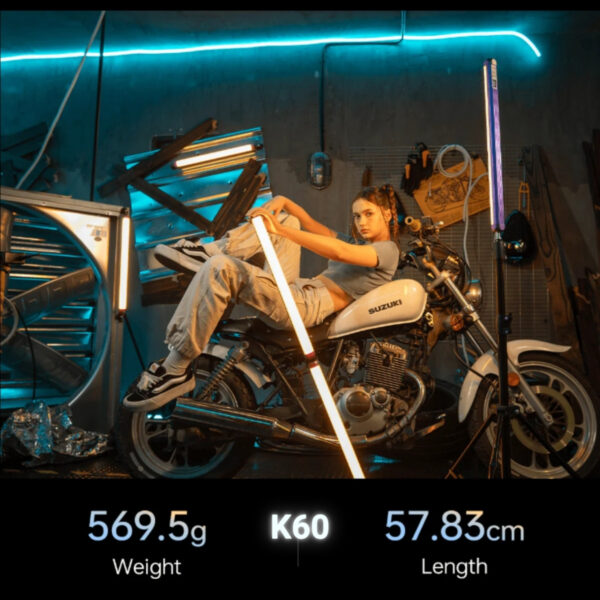 e092b3199361fcde29f85c4a2a244557.jpeg Viltrox K-Series RGB LED Light Stick Kit K60 K90 Studio Lighting Set for Vlogger Photo/Video