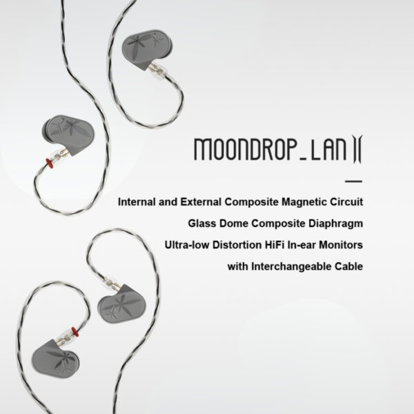 [PRE-ORDER 30 Days] Moondrop LAN II / LAN 2 10mm Dynamic Driver IEMs