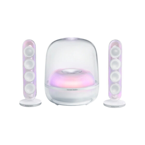 44abfd3b72abe1fdbab0a9411acab17f.jpeg Harman Kardon Soundsticks 5 2.1-channel Bluetooth speaker with HDMI & engaging lighting