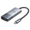 492bcc213d9a6c1a377e9b44356c0453.jpeg UGREEN USB-C TO HDMI FEMALE 8K@60HZ APAPTER with ALUMINUM CASE (HDMI V2.1, support 3D)