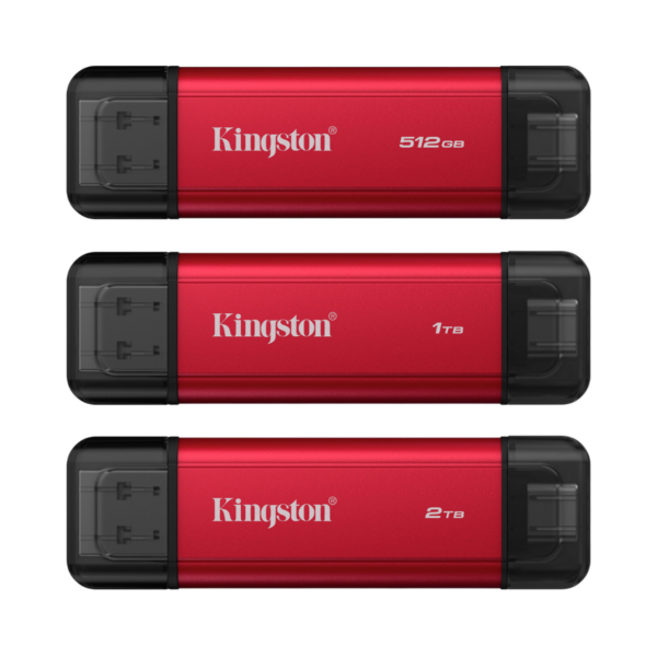 b5511f41504d17ea1c631d96cc703018.png Kingston Dual Portable Solid-State Drive SSD | USB Type-A and Type-C | speeds of up to 1,050MB/s