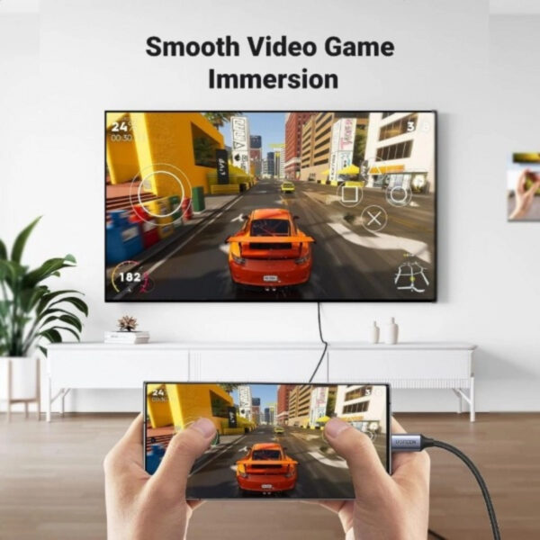 e413cb474a7d8d4d45cbbfcfba66719b.jpeg UGREEN USB-C TO HDMI 4K@60HZ with ALUMINUM SHELL CABLE 1.5M (GRAY)