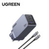 1d0ce7ed9e29b68a12be199454e3a60f.jpeg UGREEN NEXODE PRO 100W 2C1A GAN FAST CHARGER + USB-C TO USB-C CABLE 100W 1.5M