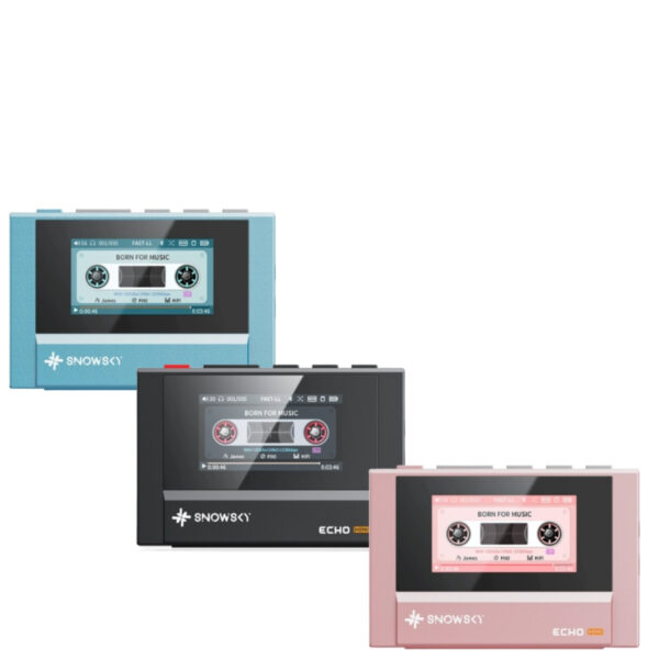 [PRE-ORDER 30 Days] FiiO Snow Sky Echo Mini HiRes Lossless Bluetooth MP3 Music Player 15 Hours Playback, 3.5mm/4.4mm Headphone Outputs