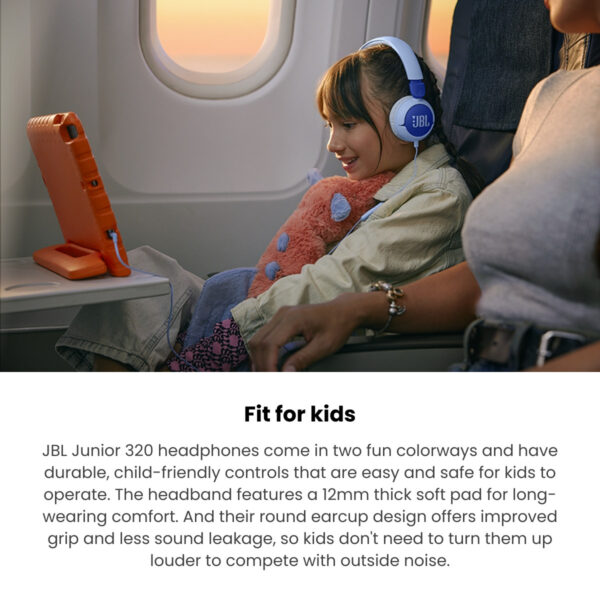JBL JR320 Junior Wired on-ear kids headphones