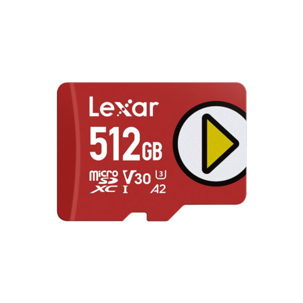 Lexar PLAY microSD Card for gaming devices smartphones & tablets [UHS-I 4K V2 V30 U3 205MB/s]