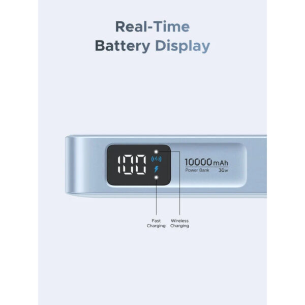 UGREEN MagFlow Magnetic Wireless Power Bank | 10000mAh | Qi2 25W | MagSafe-compatible