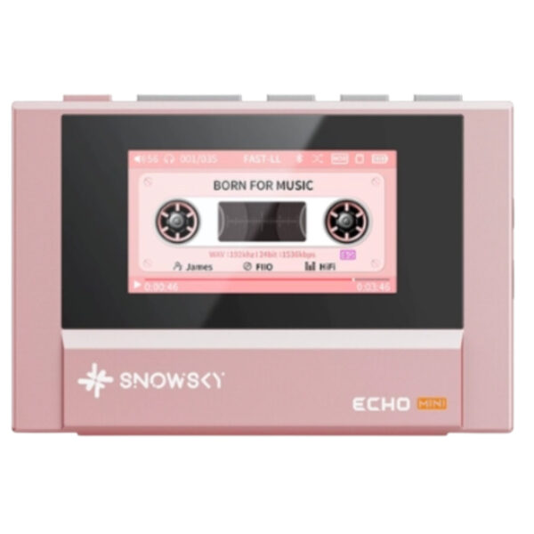 [PRE-ORDER 30 Days] FiiO Snow Sky Echo Mini HiRes Lossless Bluetooth MP3 Music Player 15 Hours Playback, 3.5mm/4.4mm Headphone Outputs