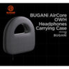 BUGANi UM-600 AIRCORE OWH World First Open-Ear Hybrid Wireless Headphones Sweatproof & washable earpad
