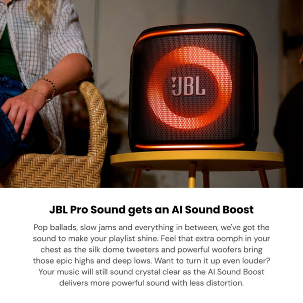 JBL PartyBox Encore 2 Portable party speaker with 2 mic