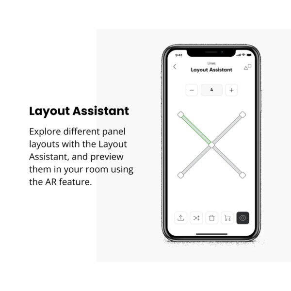 NANOLEAF Lines Squared Starter Kit [4 Lines]