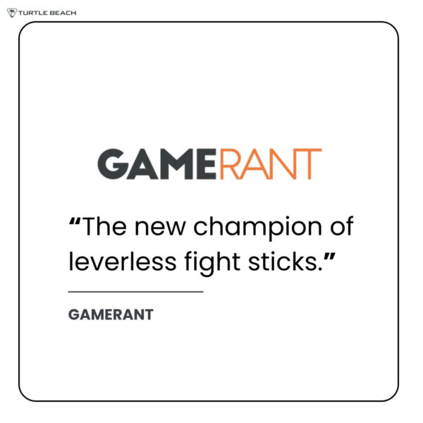 Turtle Beach Victrix Pro KO Leverless Fight Stick for PC, PlayStation