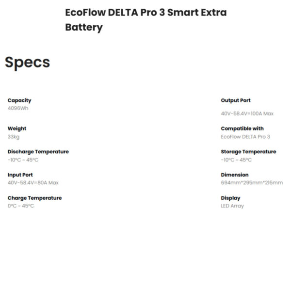 4ea929d30380d5dd3bcc9686c7459b32.jpeg EcoFlow DELTA Pro 3 Portable Power Station with Smart Extra Battery