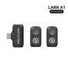 Hollyland Lark A1 wireless microphone | High-Resolution Audio | 3-Level Intelligent Noise Cancellation | Custom EQ & Reverb Settings