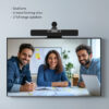 [PRE-ORDER 30 Days] Rocware RB20 4K Dual-Lens PTZ Video Bar | AI Tracking | 8-Mic Array | Medium–Large Meeting Rooms