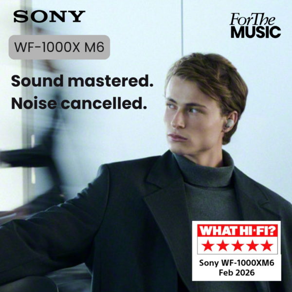 [PRE-ORDER ETA 3 March] Sony WF-1000XM6 Truly Wireless Noise Cancelling Earphones Earbuds WF1000XM6