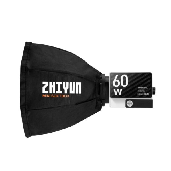 ZHIYUN Mini Softbox, Video Light Dome Diffuser For G60 / X100 / X60 / CX100 Light With ZY Mount
