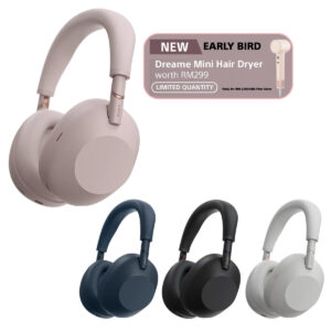 [PRE-ORDER for Pink ETA 3 March] Sony WH-1000XM6 Noise-Canceling Wireless Over-Ear Headphones | Auto Ambient Sound