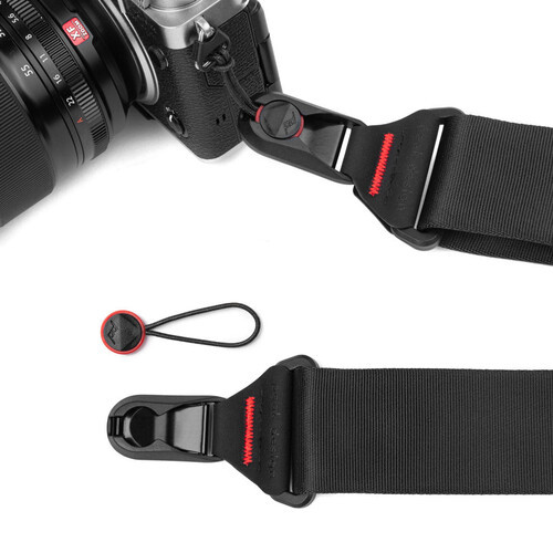 Peak Design Slide Lite Sling Strap for Mirrorless Camera (Grippy Quick Connecting Quick Adjusting)