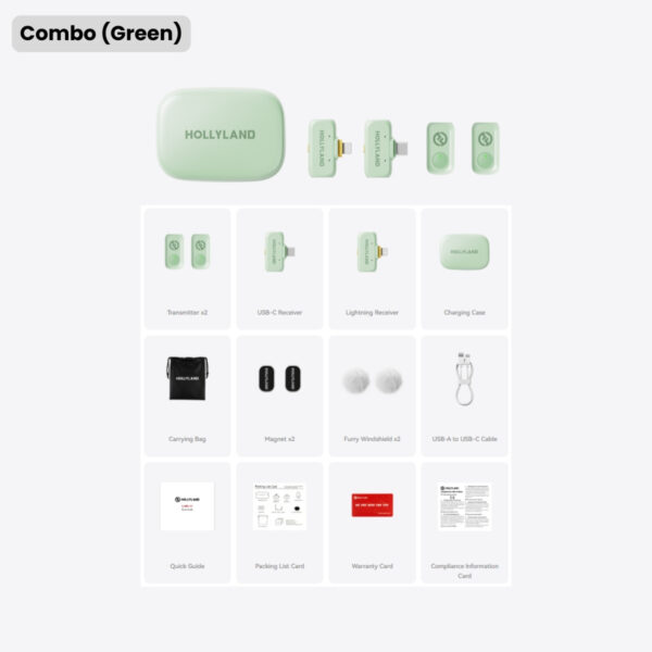 ccf389e1d231d11b21288aa246f2b741.jpeg Hollyland Lark A1 Colour Edition Wireless Microphone