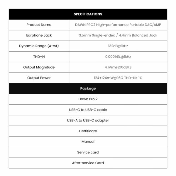 Moondrop Dawn Pro 2 USB DAC/Amplifier