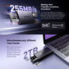 Lexar RW360 microSD/SD USB-A/C Card Reader | for MicroSD Card & SD Card | Type-A & Type-C Compatibility