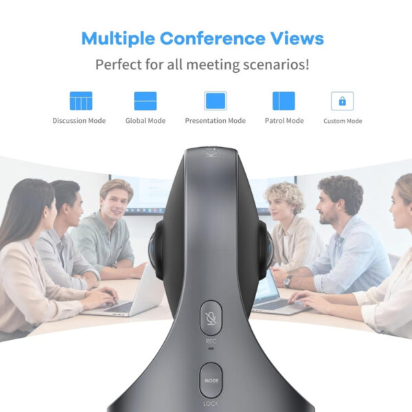 Kandao Meeting Pro 360 Conference Room Camera Hybrid Meeting Camera | Conference Platform | Smart Identifes Tracing & Auto Zooming [READY STOCK]