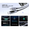 a096007eeac533f6f878e4aaaa83f38a.jpeg UGREEN Uno USB-C to USB-C PD Fast Charging Cable | 100W | 1 Meter - 35501