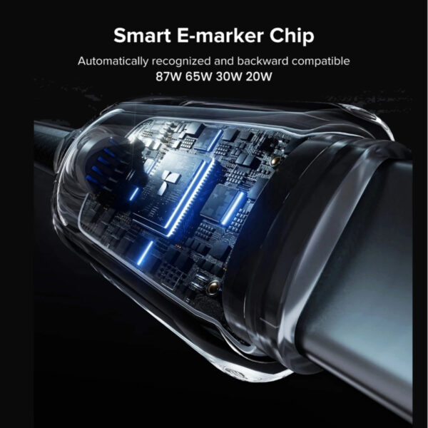 d6925a6c0a04ef929d8470c8b056ee1a.jpeg UGREEN Uno USB-C to USB-C PD Fast Charging Cable | 100W | 1 Meter - 35501