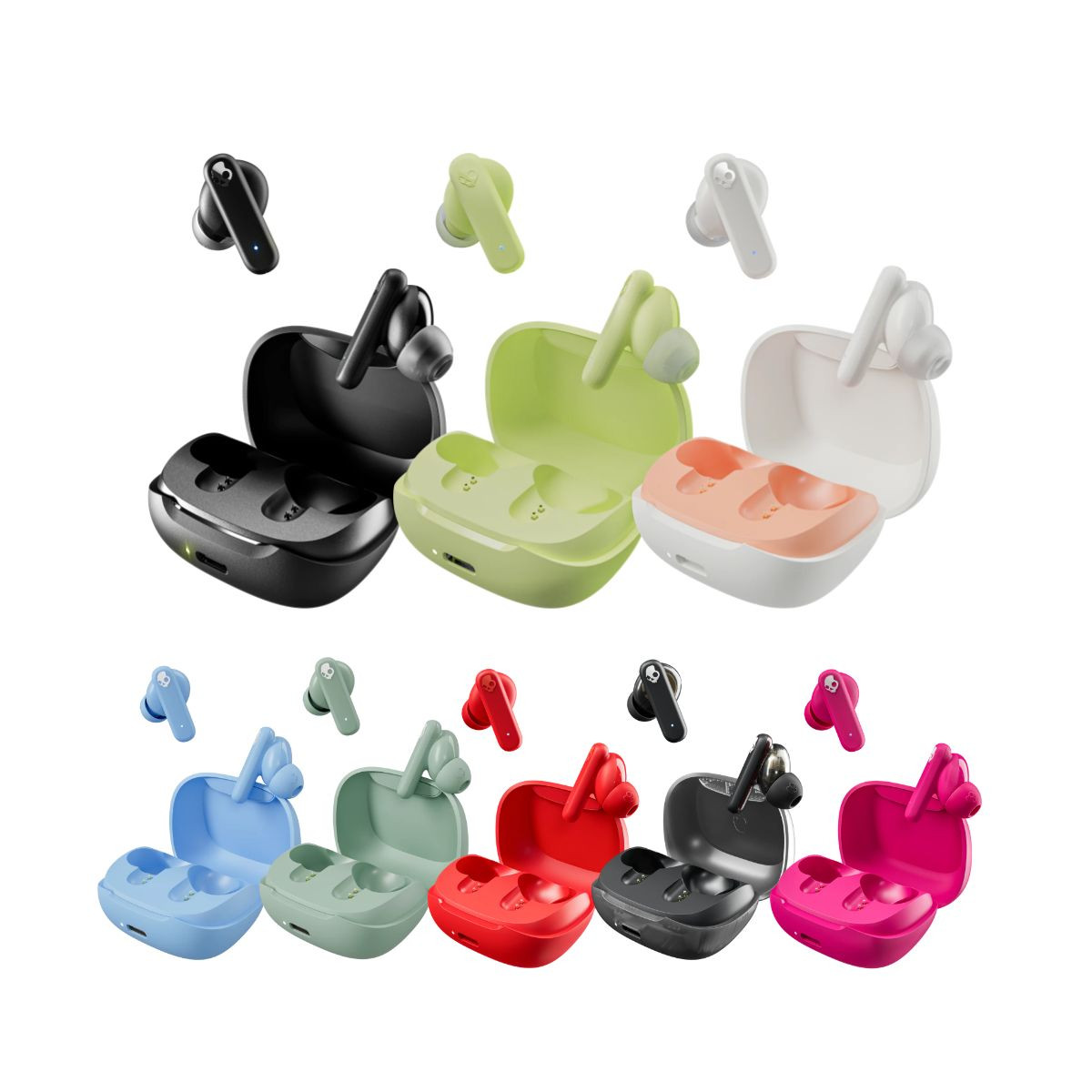 Skullcandy Smokin’ Buds True Wireless Earbuds | Skullcandy Supreme Sound | IPX4