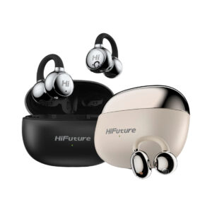 HiFuture FlexClip Open Ear Wireless Headphones | AI Enhanced ENC | 30 Hours Playtime