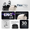 d3c7aa81031a300daaba3939ae2c6e14.jpeg HiFuture FlexClip Open Ear Wireless Headphones | AI Enhanced ENC | 30 Hours Playtime