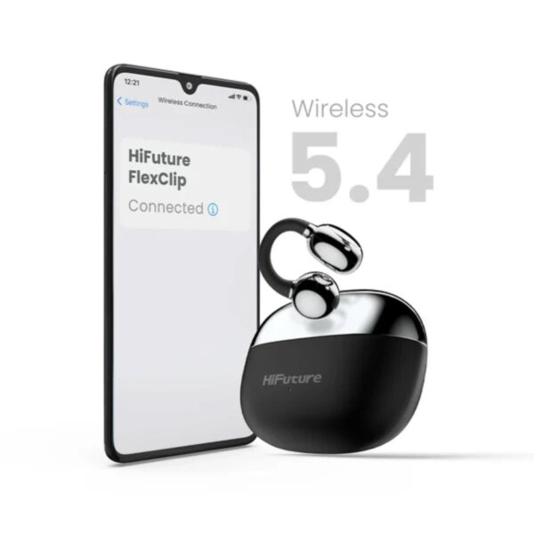 fa88408e1fcc9b1a9b0a9f17ee987d17.jpeg HiFuture FlexClip Open Ear Wireless Headphones | AI Enhanced ENC | 30 Hours Playtime