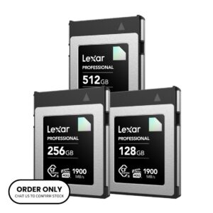 [PRE-ORDER 30 Days] Lexar CFexpress Type B Card DIAMOND Series 128GB / 256GB